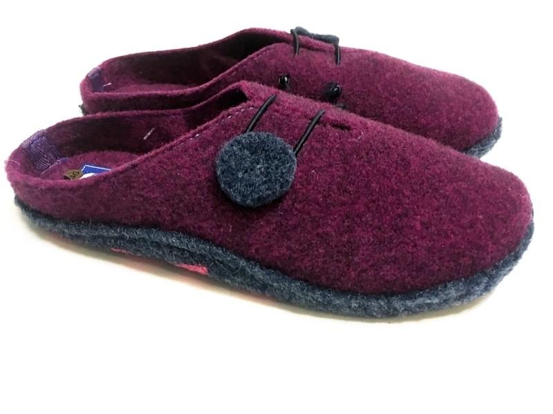 تصویر 2 از پاپوش نمدی ساخت حرفه ای با الیاف کاملا طبیعی